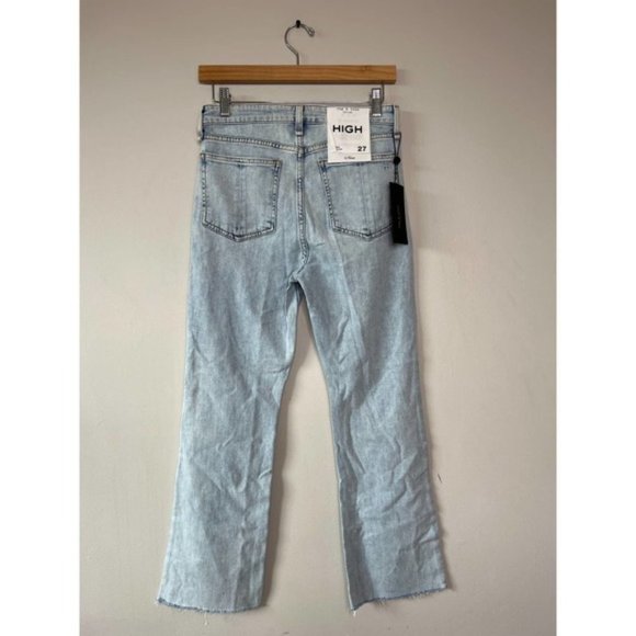 Rag & Bone Nina High Rise Ankle Flare Denim Jeans Jade Women's Size: 27 NWT - Picture 8 of 9